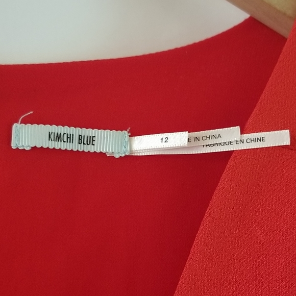 Urban Outfitters Kimchi Blue Dress - True Red - Picture 10 of 11